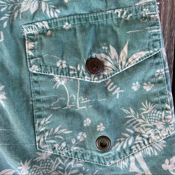 Polo Ralph Lauren Swimwear Hawaiian Hula Girl Swim Trunks Size 34 Luau Tropical - Picture 10 of 12